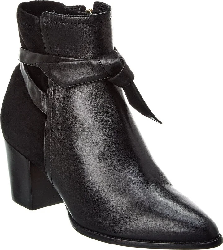 Clarita 60 Leather & Suede Bootie