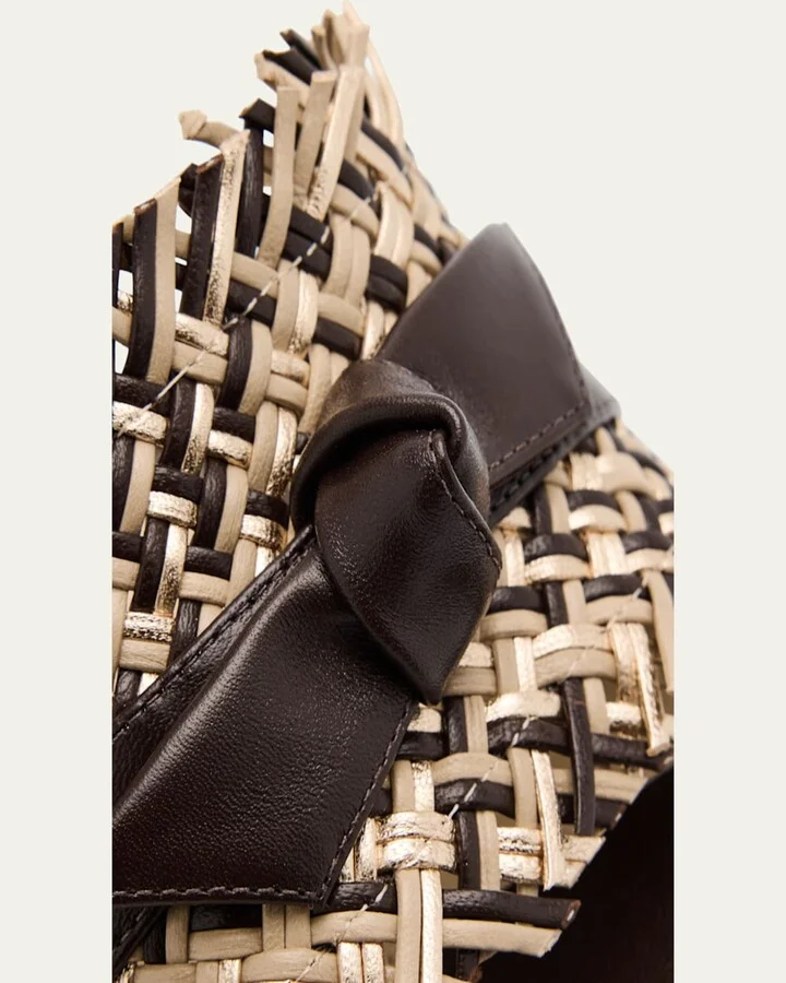 Clarita Basket Bloom Flat Sandals - Image 6
