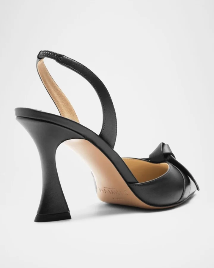 Clarita Bell Slingback Leather Sandals - Image 5