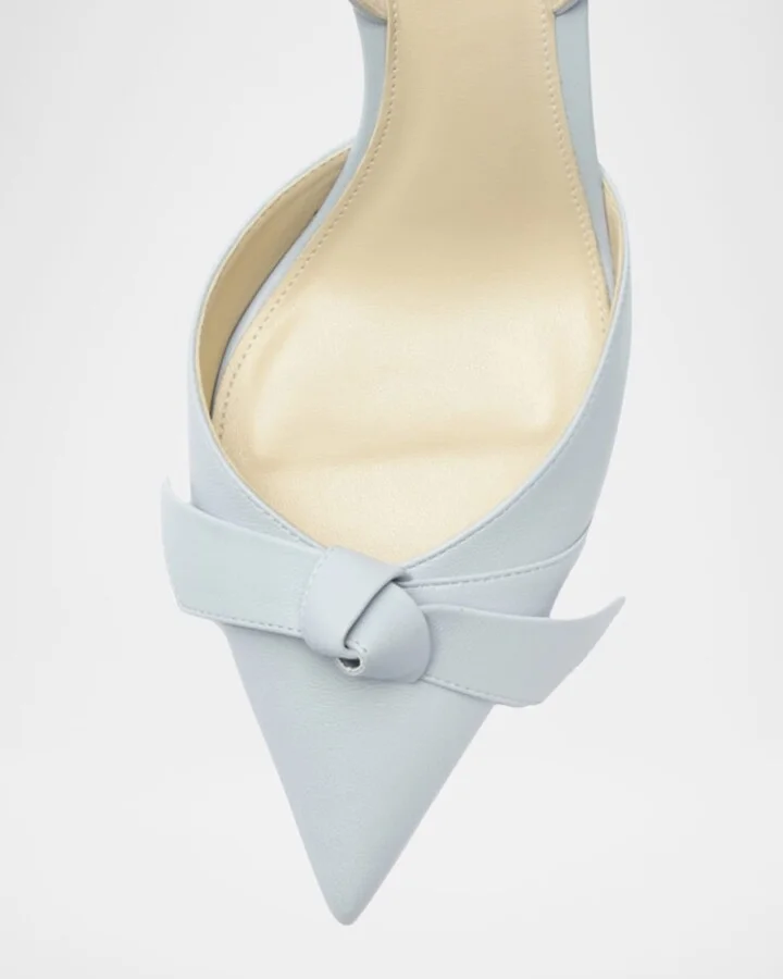 Clarita Bell Slingback Leather Sandals - Image 4