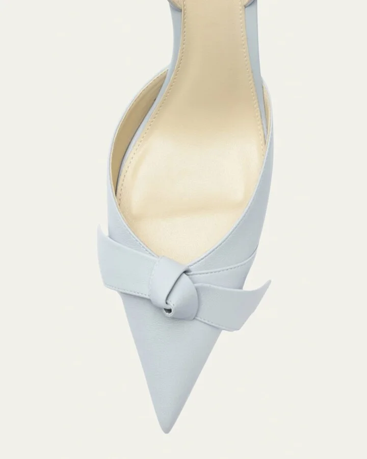 Clarita Bell Slingback Leather Sandals - Image 4