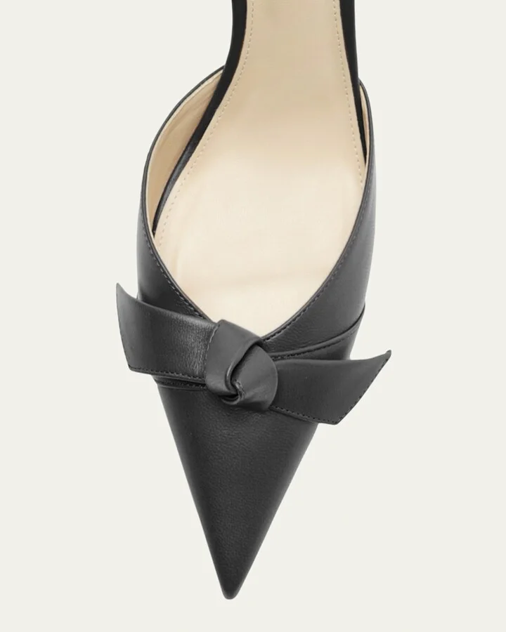 Clarita Bell Slingback Leather Sandals - Image 2
