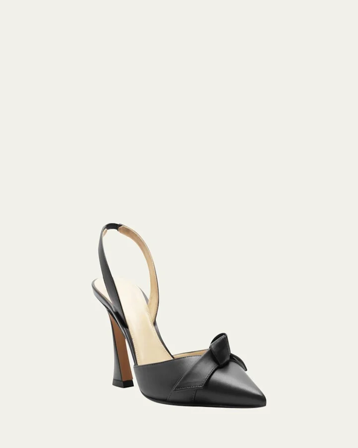 Clarita Bell Slingback Leather Sandals - Image 4