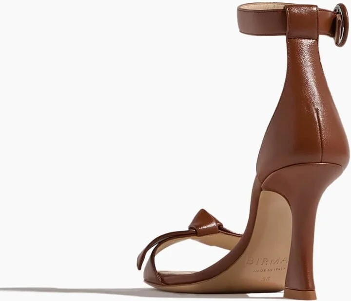 Clarita Buckle Sandal in Espresso - Image 3