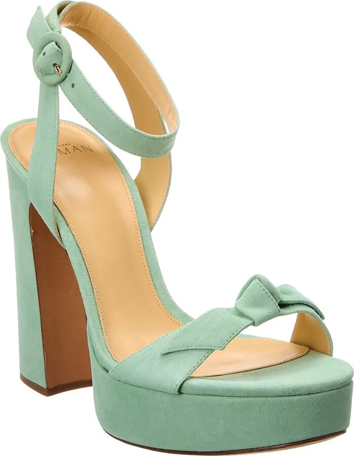 Clarita Curve 120 Suede Platform Sandal
