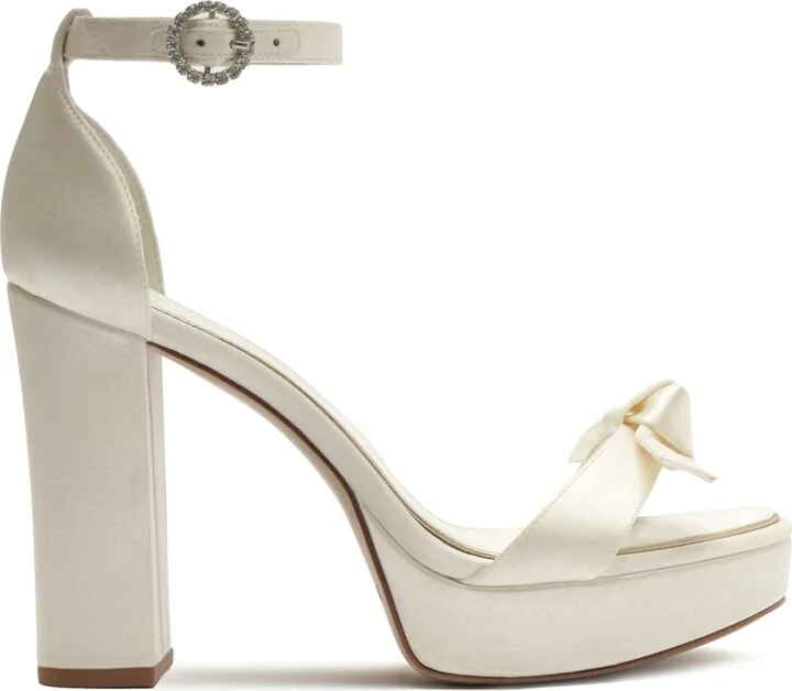Clarita Flare Platform Bridal Sandal - Image 9