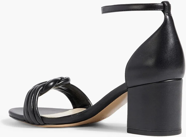 Clarita knotted leather sandals - Image 3