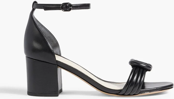 Clarita knotted leather sandals