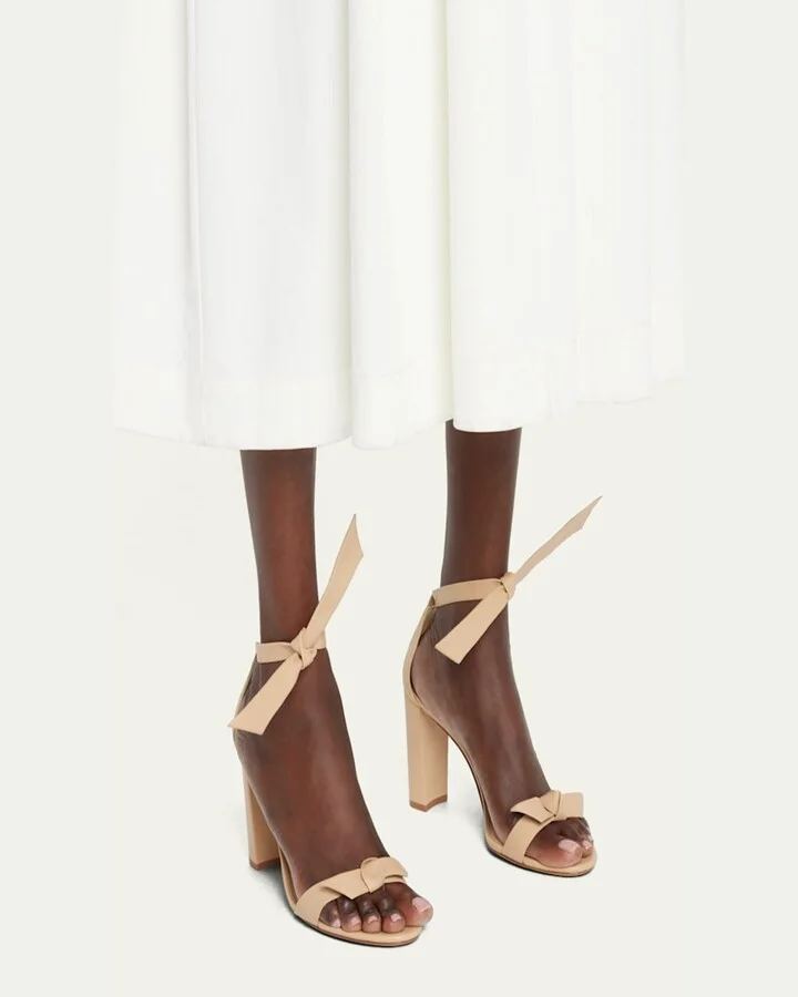 Clarita Leather Ankle-Tie Sandals - Image 5