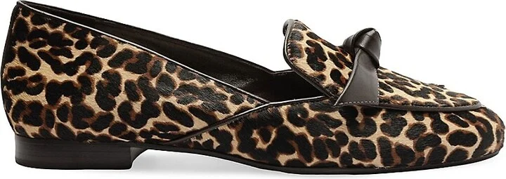 Clarita Leopard Print Loafers
