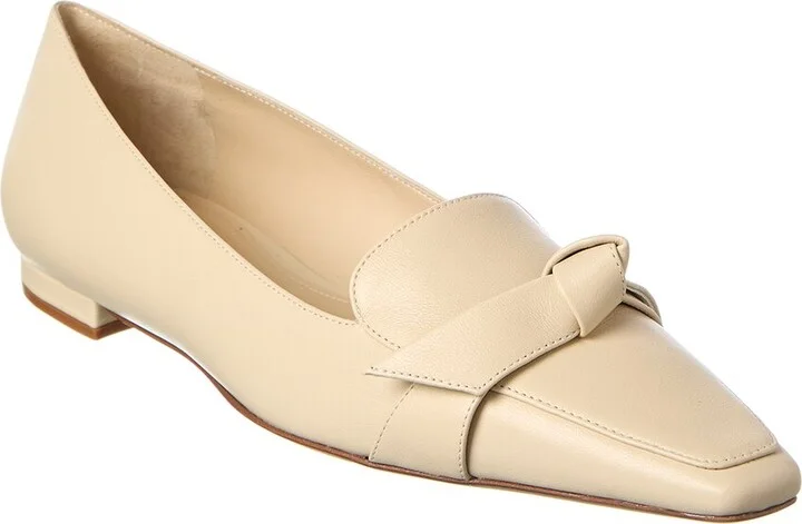 Clarita Square Leather Loafer