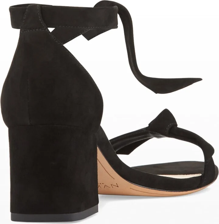 Clarita Suede 60mm City Sandals - Image 2