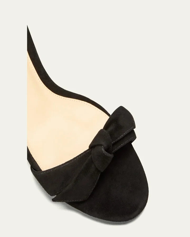 Clarita Suede 60mm City Sandals - Image 5