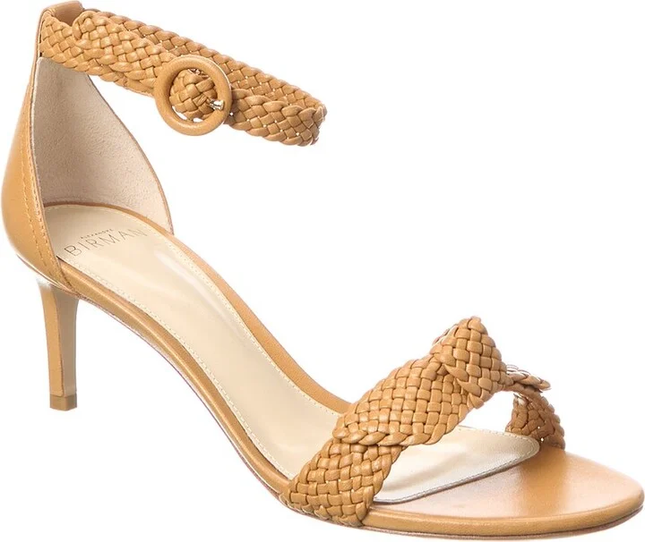 Clarita Tresse 60 Woven Leather Sandal