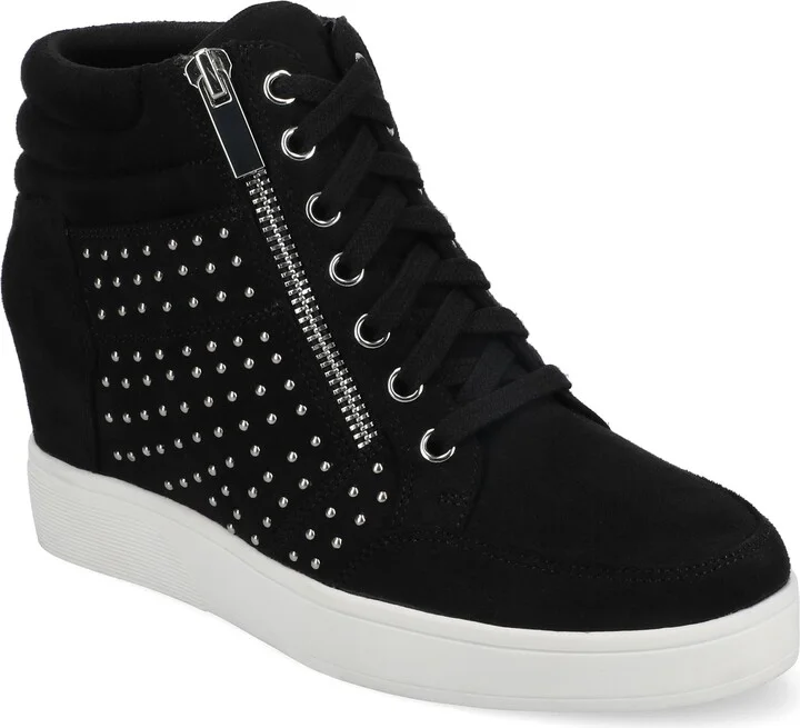 Clarity High Top Wedge Sneaker