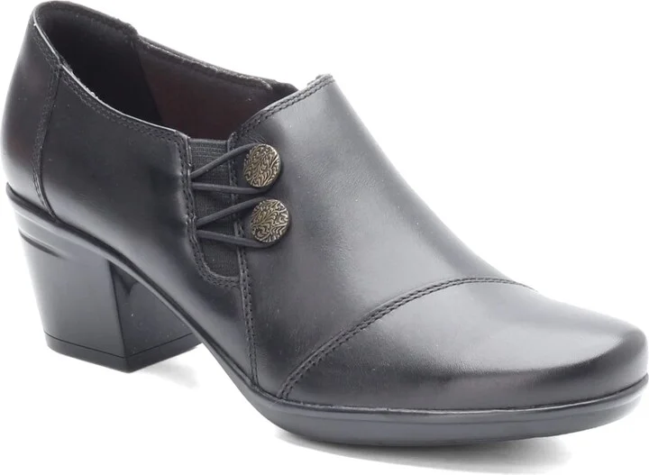 Clarks Adriel Viola Shoes Size 7.5 Adult Colour Black