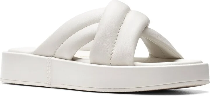 Clarks Alda Glide Leather Sandal