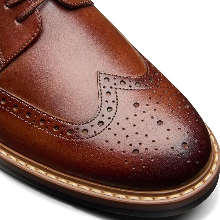 Clarks Aldwin Limit Men's Lace-up Boots Mid Tan Leather : 8.5 D - Medium - Image 5