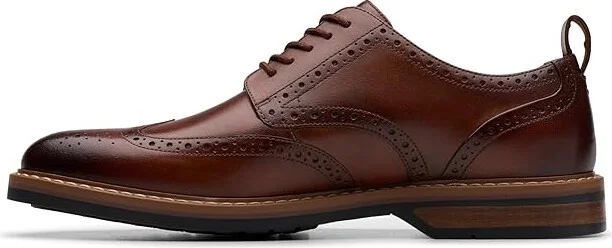 Clarks Aldwin Limit Men's Lace-up Boots Mid Tan Leather : 8.5 D - Medium - Image 6