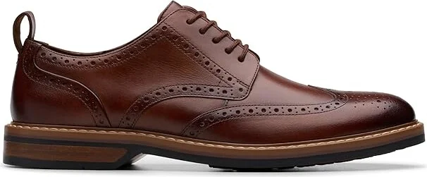 Clarks Aldwin Limit Men's Lace-up Boots Mid Tan Leather : 8.5 D - Medium - Image 7