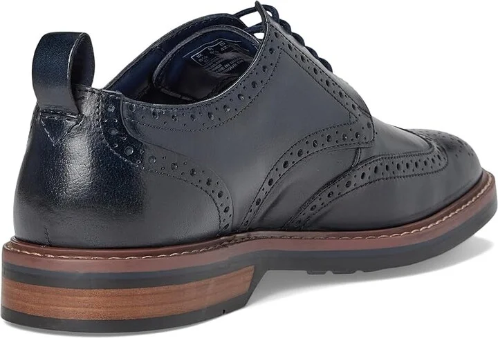 Clarks Aldwin Limit Men's Lace-up Boots Navy Leather : 10 D - Medium - Image 4