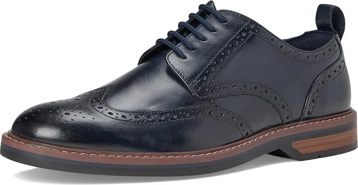 Clarks Aldwin Limit Men's Lace-up Boots Navy Leather : 10 D - Medium - Image 5
