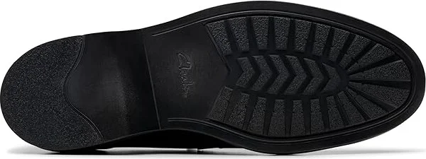 Clarks Aldwin Step Men's Lace-up Boots Black Leather : 12 D - Medium - Image 3