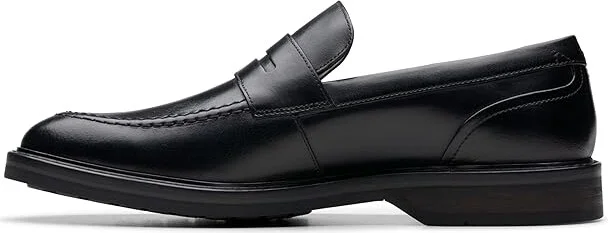 Clarks Aldwin Step Men's Lace-up Boots Black Leather : 12 D - Medium - Image 6