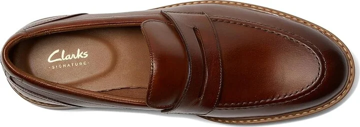 Clarks Aldwin Step Men's Lace-up Boots Mid Tan Leather : 13 D - Medium - Image 2