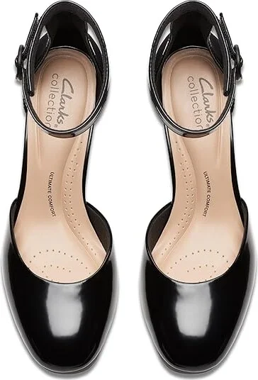 Clarks Ambyr 2 Cove High Women's Heels Black Synthetic : 10 B - Medium, Rubber/Synthetic - Image 2