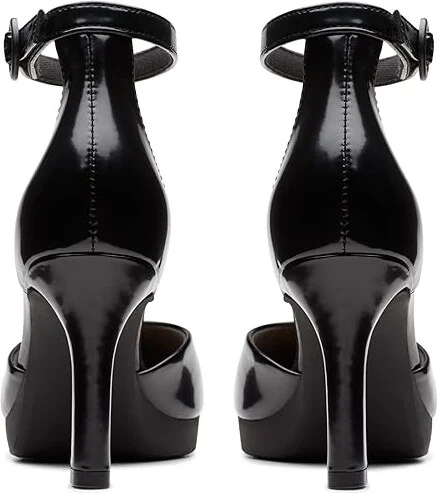 Clarks Ambyr 2 Cove High Women's Heels Black Synthetic : 10 B - Medium, Rubber/Synthetic - Image 4