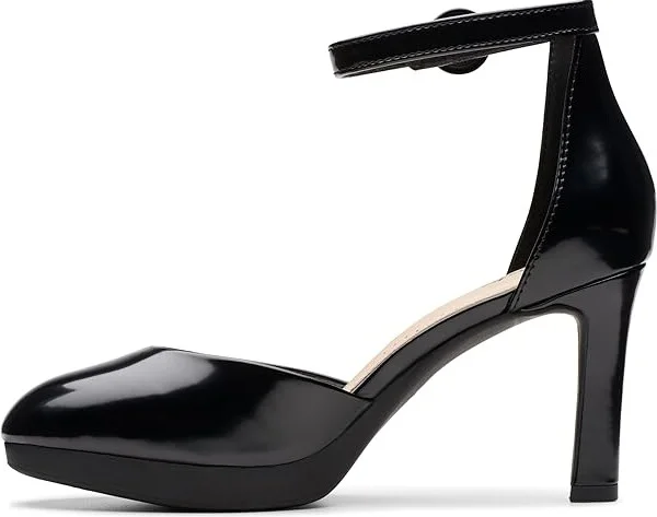 Clarks Ambyr 2 Cove High Women's Heels Black Synthetic : 10 B - Medium, Rubber/Synthetic - Image 5