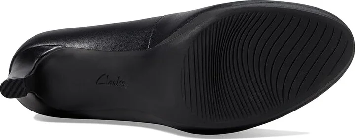 Clarks Ambyr Joy Women's Shoes Black Leather : 8 B - Medium - Image 3