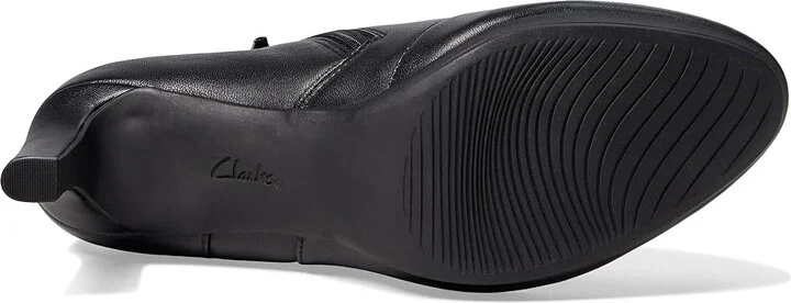 Clarks Ambyr Rise Women's Boots Black Leather : 11 B - Medium, Leather/Textile - Image 3