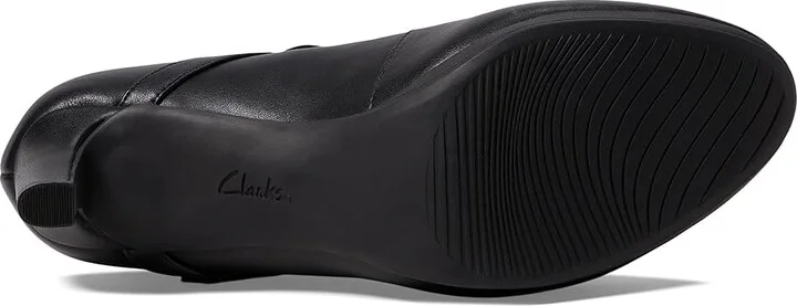 Clarks Ambyr Shine Women's Shoes Black Leather : 7.5 B - Medium - Image 3