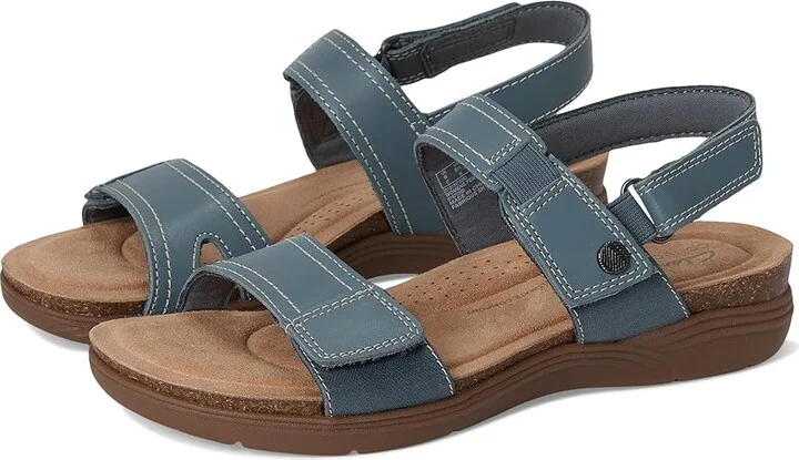 Blue Grey Combi Leather