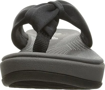 Clarks Arla Glison Women's Sandals Black Heather Fabric : 6 B - Medium, Textile - Image 6