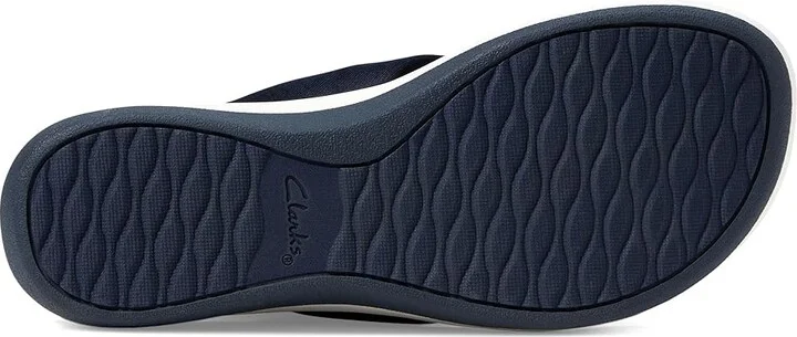 Clarks Arla Glison Women's Sandals Blue Heather Fabric : 8 B - Medium, Textile - Image 4