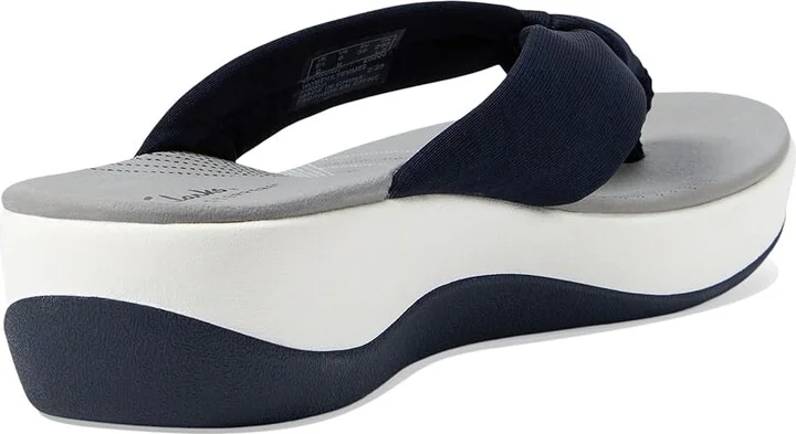 Clarks Arla Glison Women's Sandals Blue Heather Fabric : 8 B - Medium, Textile - Image 5