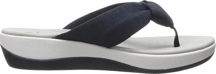 Clarks Arla Glison Women's Sandals Blue Heather Fabric : 8 B - Medium, Textile - Image 8