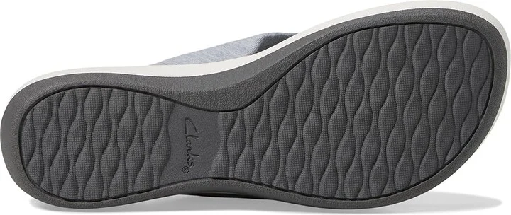 Clarks Arla Glison Women's Sandals Grey Heather Fabric : 5 B - Medium, Textile - Image 4