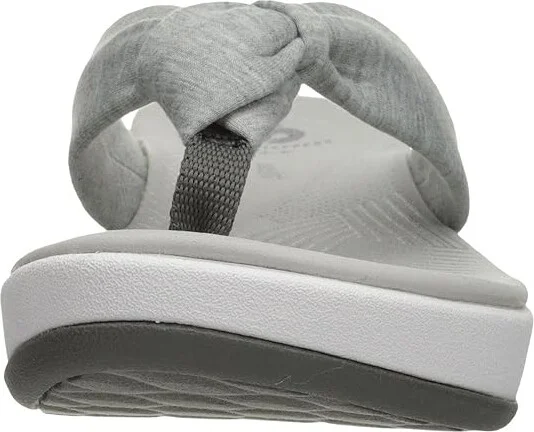 Clarks Arla Glison Women's Sandals Grey Heather Fabric : 5 B - Medium, Textile - Image 6