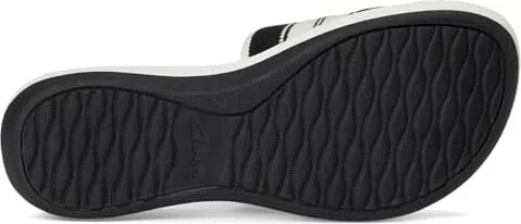 Clarks Arla Hollis Women's Sandals Black Combi Textile : 6 B - Medium - Image 3