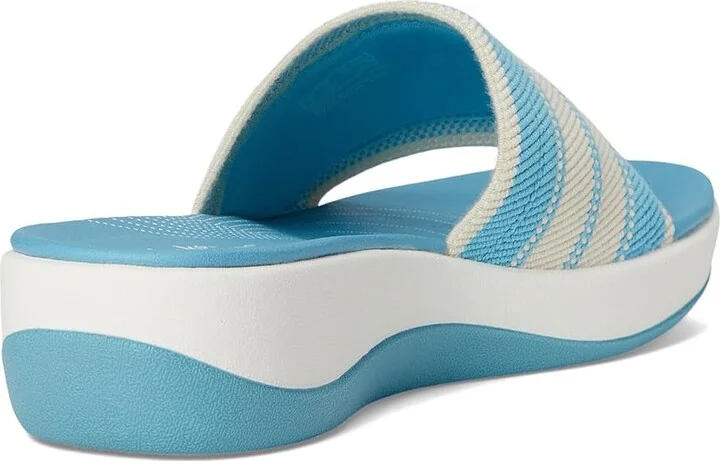 Clarks Arla Hollis Women's Sandals Light Blue Combi Textile : 5 B - Medium - Image 4