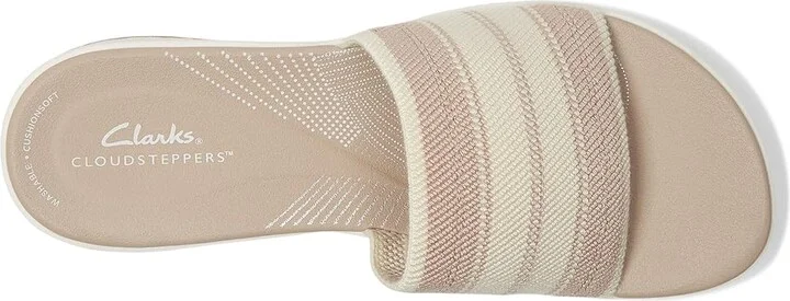 Clarks Arla Hollis Women's Sandals Sand Combi Textile : 10 B - Medium - Image 2