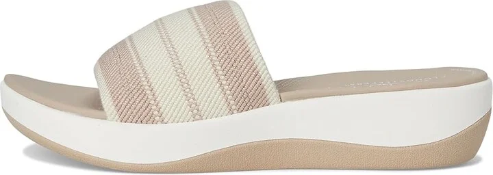 Clarks Arla Hollis Women's Sandals Sand Combi Textile : 10 B - Medium - Image 6