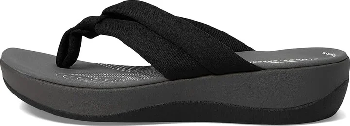 Clarks Arla Kaylie Women's Shoes Black Textile : 6 B - Medium - Image 6