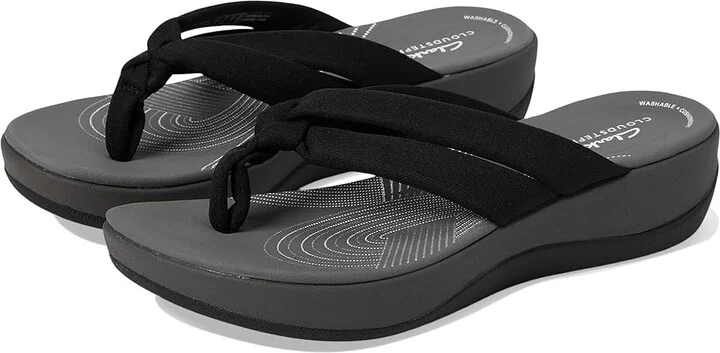 Clarks Arla Kaylie Women's Shoes Black Textile : 6 B - Medium