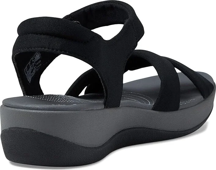 Clarks Arla Shore Women's Shoes Black Textile : 5.5 B - Medium - Image 4