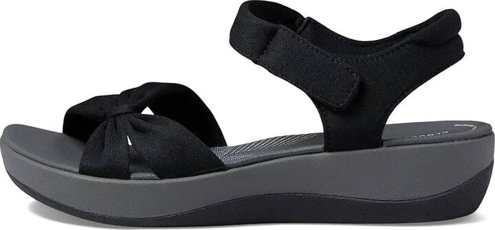 Clarks Arla Shore Women's Shoes Black Textile : 5.5 B - Medium - Image 5